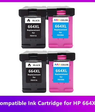 664XL Ink Cartridge Compatible For HP Deskjet 1115 2135 3635 2138 3636 3638