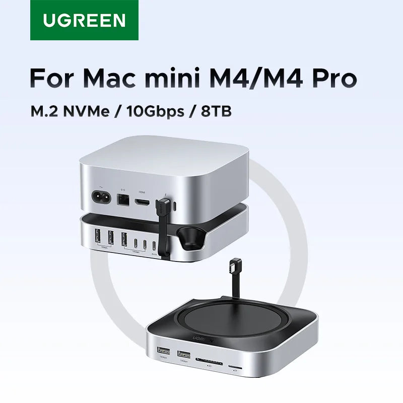 Ugreen 11-IN-1 Metal 10Gbps USB HUB Docking Station for Mac
