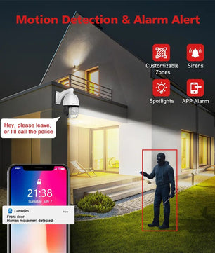 Boavision 8MP Night Vision Waterproof High Speed Dome Camera