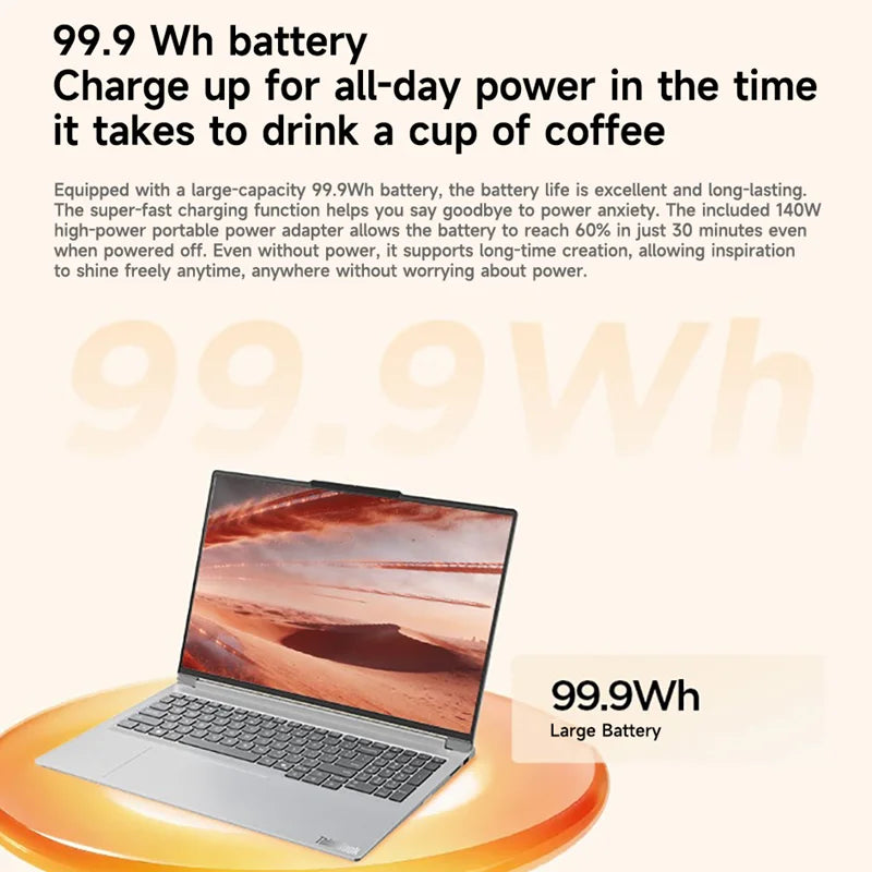 Lenovo Ultra X7 358H 32GB RAM 2TB SSD 16 Inch Laptop