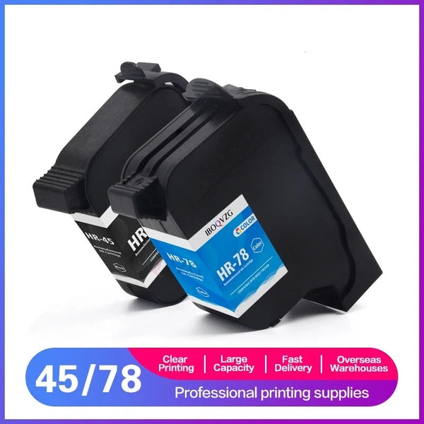 45XL 78XL Ink Cartridge For HP T45/R40/R45/R60/R65/R80/G55/G85/G95