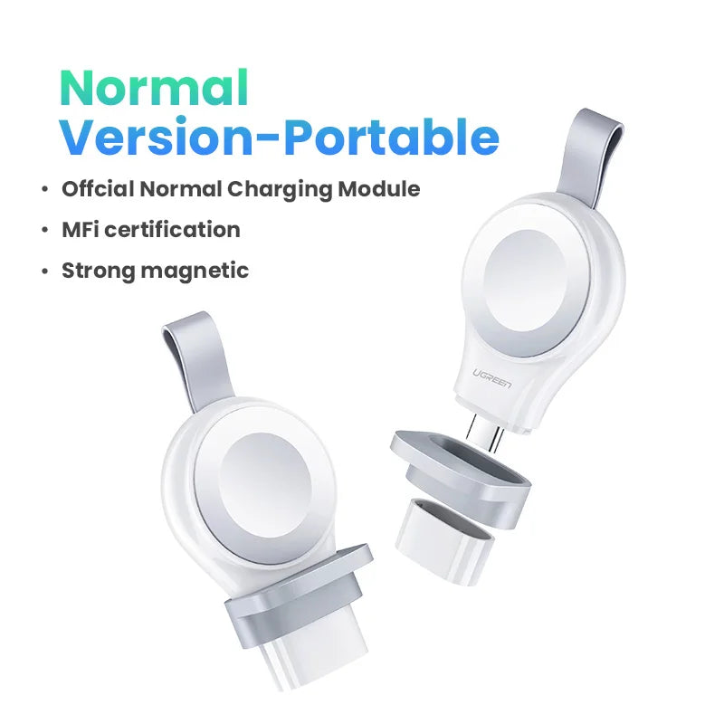 Ugreen 5W ABS USB Type-C Wireless Charger For iWatch Series