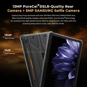 10800mAh R10 Pro 4G Rugged Type-C Android Smartphone