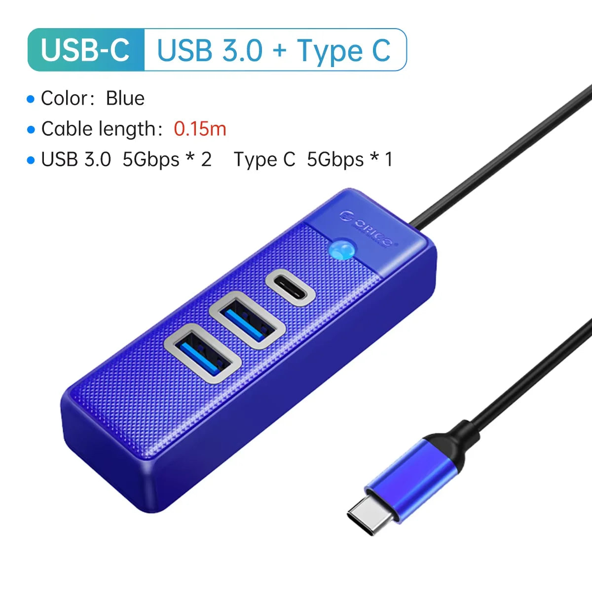 Orico USB 3.0 5Gbps Multi Type-C High Speed OTG Adapters