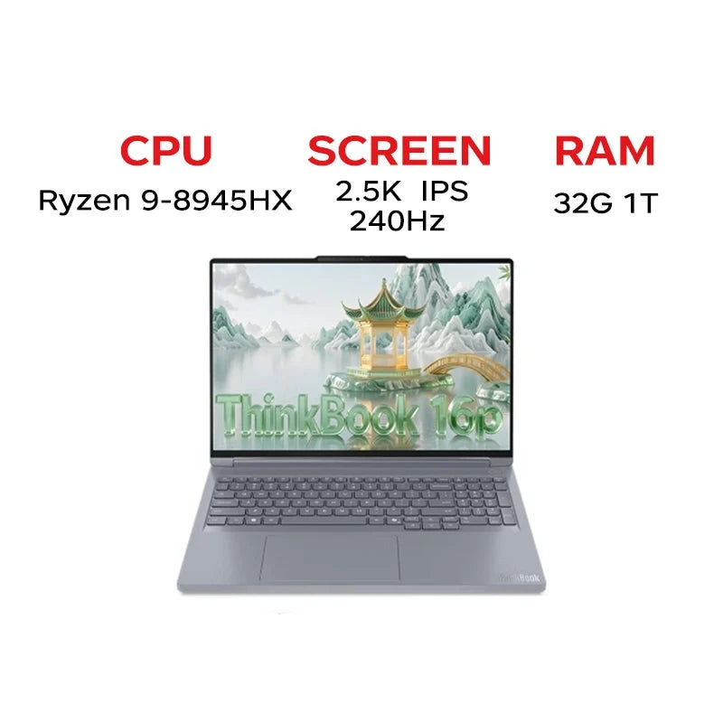 Lenovo Thinkbook 16p 32GB RAM 2TB SSD 16 Inch Laptop