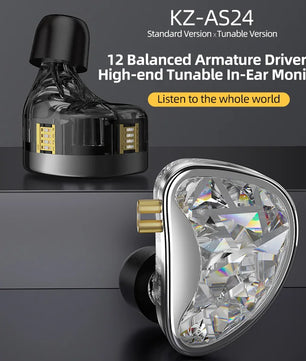 Silicone Balanced Armature High-End Adjustable Earphones