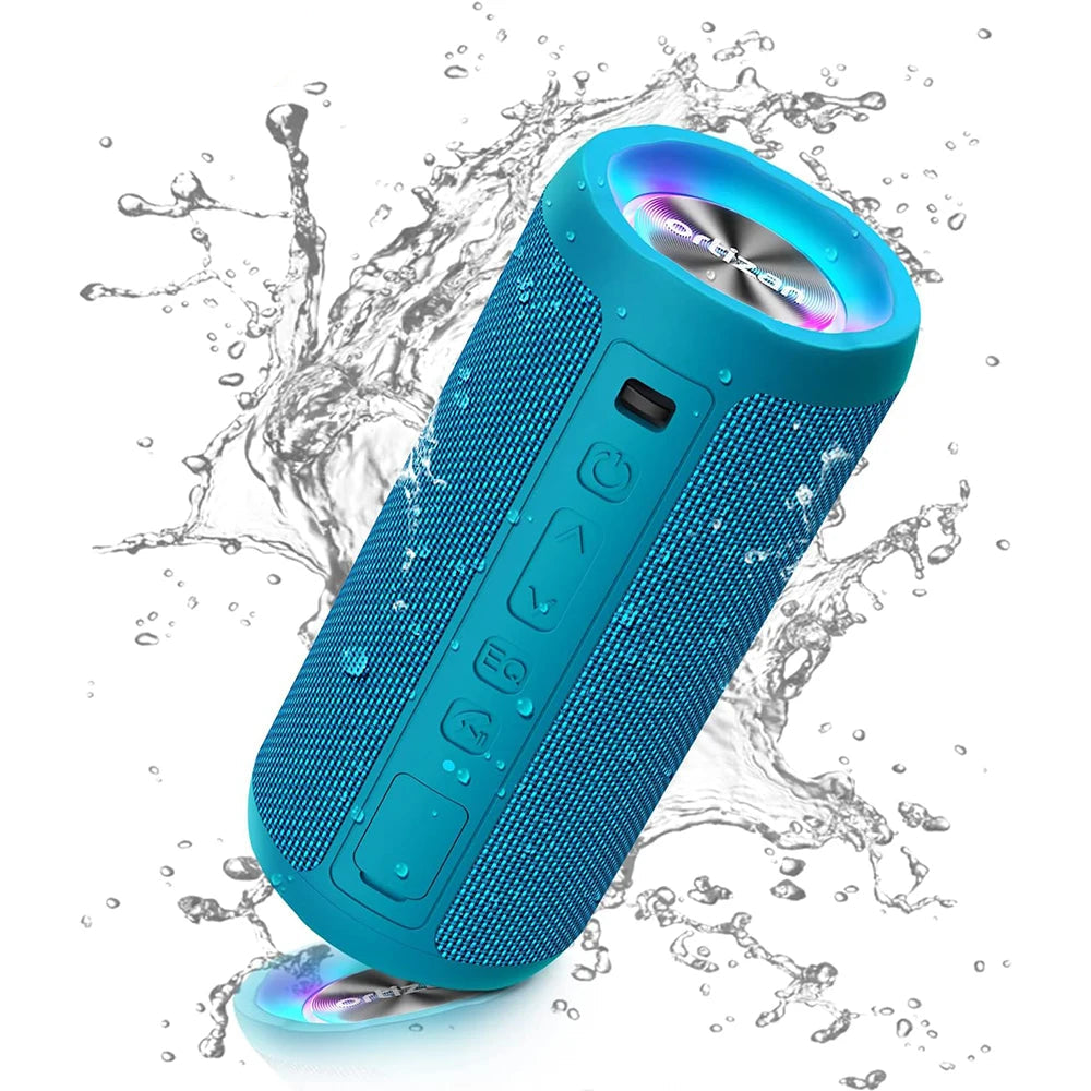 2600mAh Bluetooth Portable 24W IPX7 Waterproof Wireless Speaker