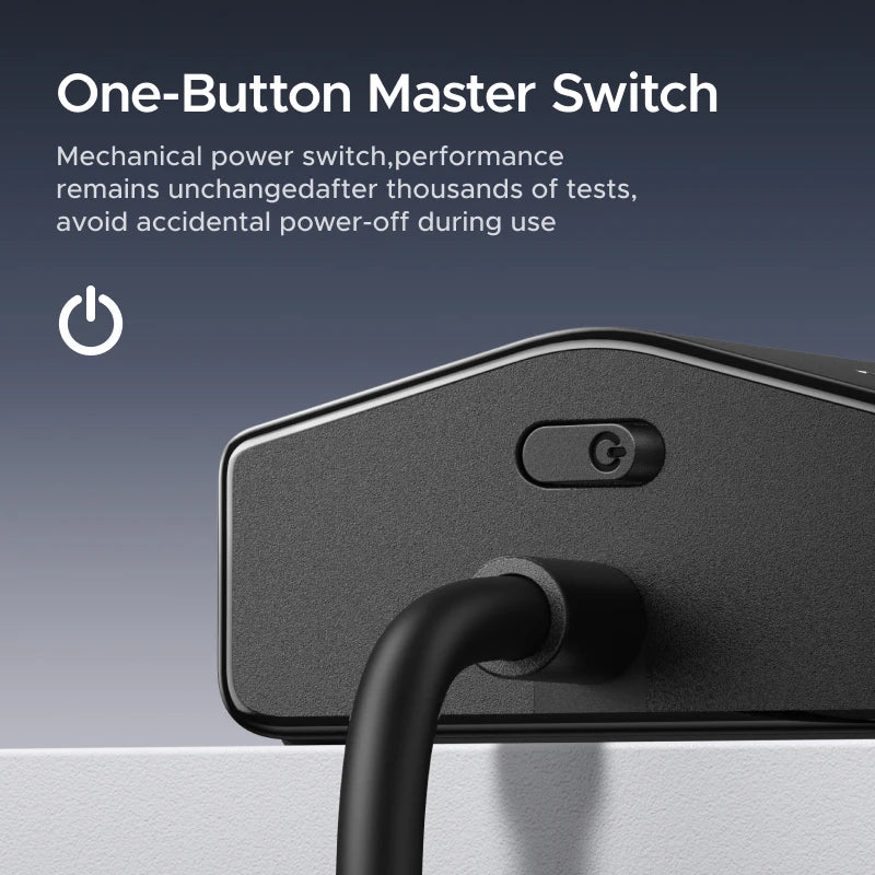 Ugreen 1875W ABS 10A USB Type-C Fast Adapter For Tablet