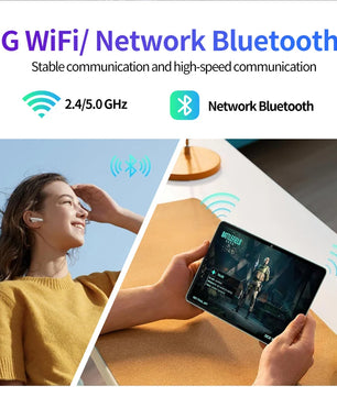 5000mAh 5MP 6GB RAM 128GB ROM Fast Charging 10.1 Inch Tablet