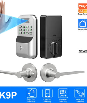 Zinc Alloy IP65 Bluetooth Waterproof Electronic Smart Door Lock