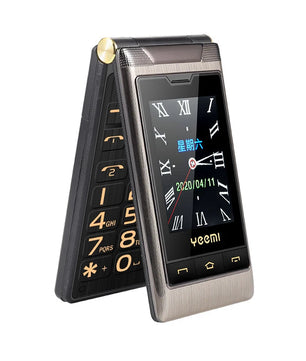 1800mAh 8MP Normal Screen Dual Screen Flip Android Smartphone