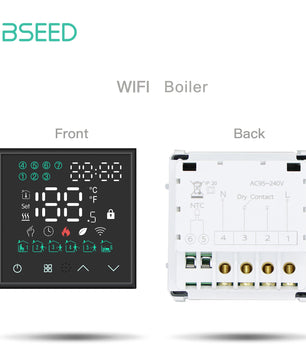 Bseed Alloy LED Touch Screen Wifi APP Control Thermostat Module