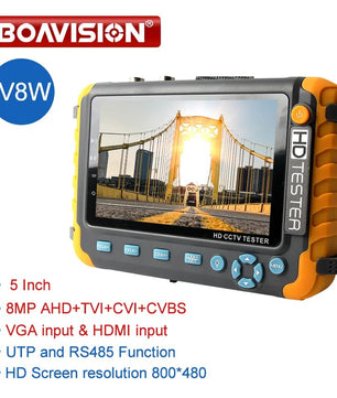 Boavision 8MP CCTV Video Audio Analog Security Camera Tester