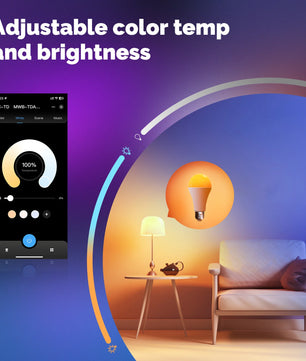 Moes Dimmable 14W WIFI Smart LED Filament App Control Bulb