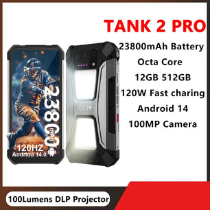 Tank 2 PRO Rugged Android Normal Screen Fast Charging Smartphone