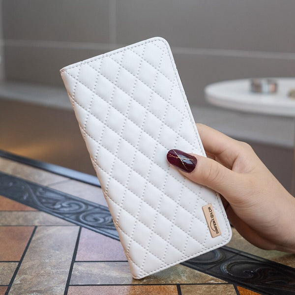 Leather Protective Shockproof Elegant Magnetic Wallet Case For iPhones