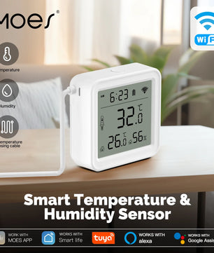 Bseed Plastic External Smart Temperature Humidity Sensor