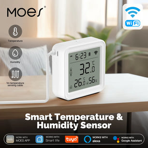 Bseed Plastic External Smart Temperature Humidity Sensor
