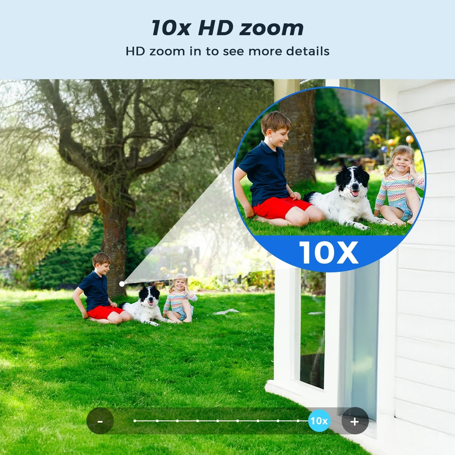 10MP 5K Wireless Solar Wifi Outdoor Surveillance Camera