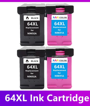 64XL Ink Cartridge Compatible For HP Envy 6200 7100 7800 7164 7855