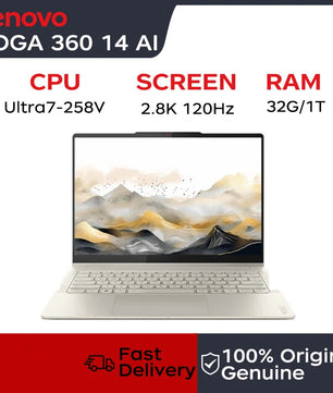 1TB 14“ 32GB Intel Core Ultra 7 360° Flip Touch Screen Lenovo Laptop