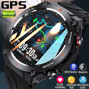 Silica Gel Waterproof Android Round Shaped Amoled Screen Smartwatch
