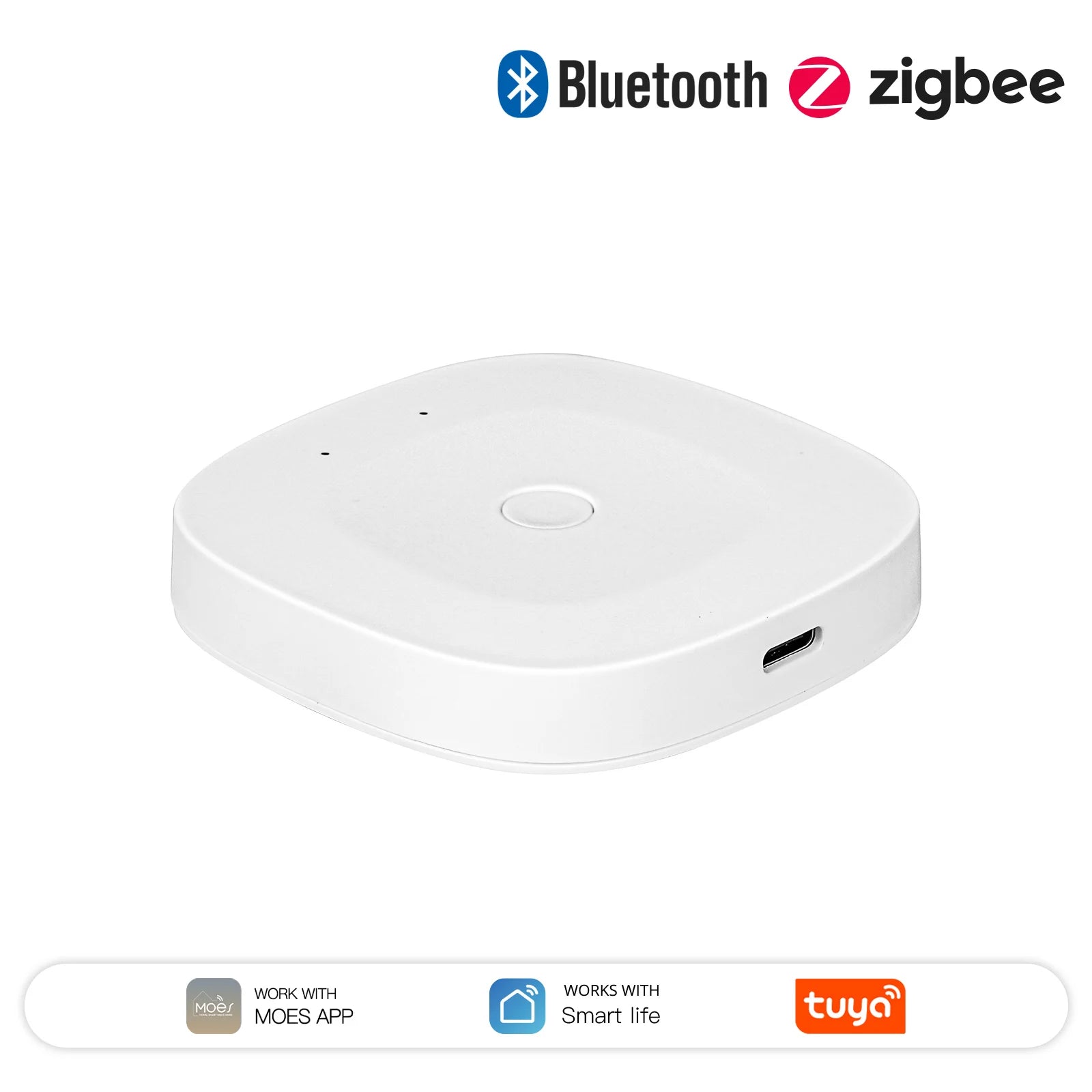 MOES Bluetooth ZigBee Multi-Mode Gateway Hub with Alexa Google Home