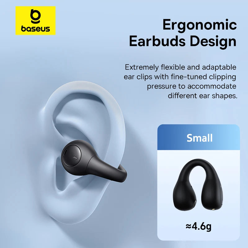 Baseus Plastic Wireless Bluetooth 5.3 Dynamic Multi-Mode Earphones