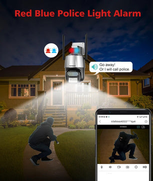 Boavision 8MP Night Vision High Speed Auto Tracking Dome Camera