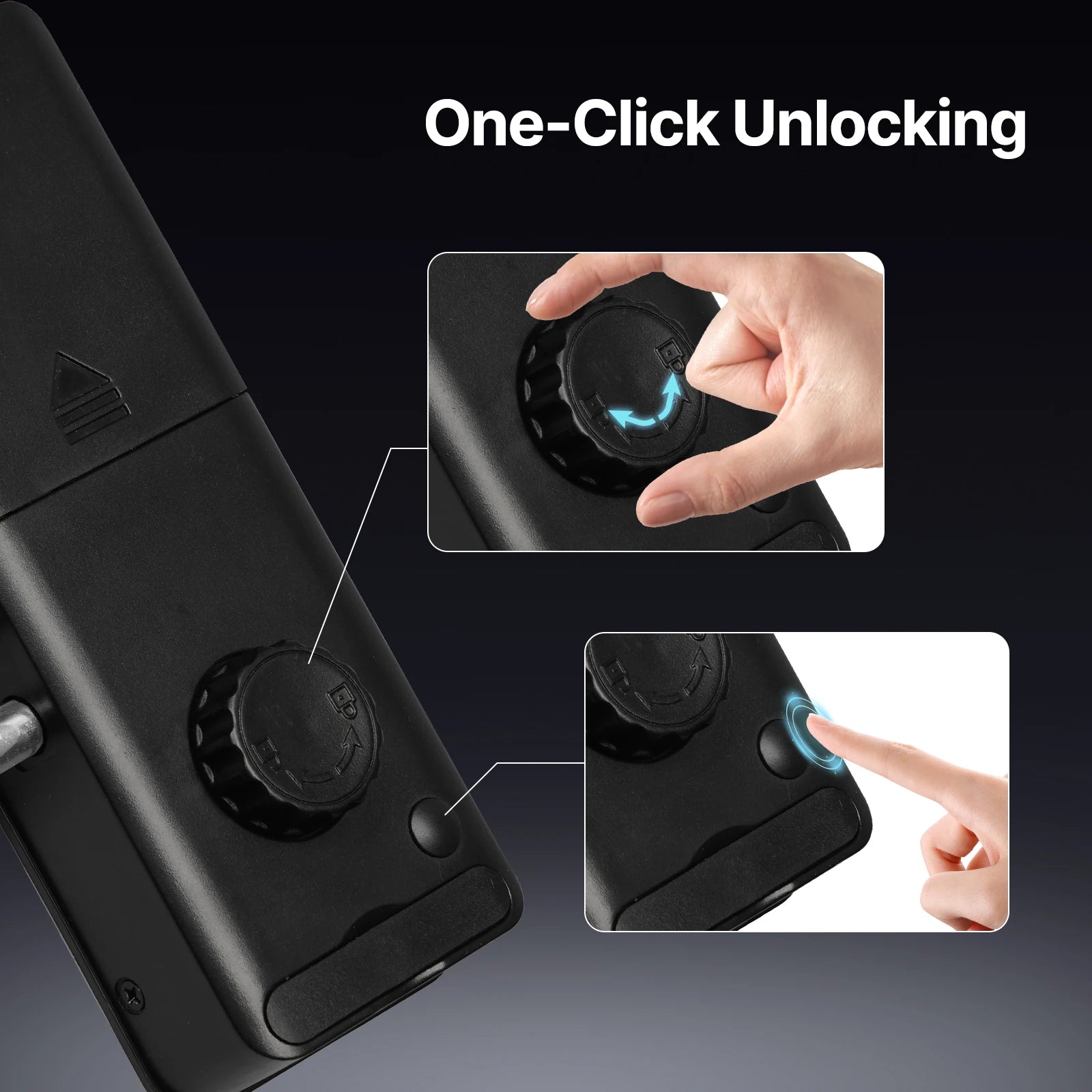 Moes Bluetooth Electronic Smart Magnetic Automatic Door Lock