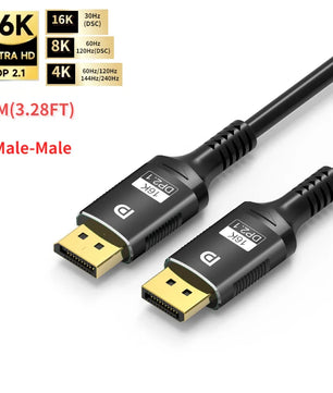 Aluminium 6.3mm HDMI-Compatible 2.1 Extension Cable For Laptop
