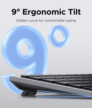 Ugreen Wireless 5.3 & 2.4G USB Bluetooth 78 Key Keyboard 