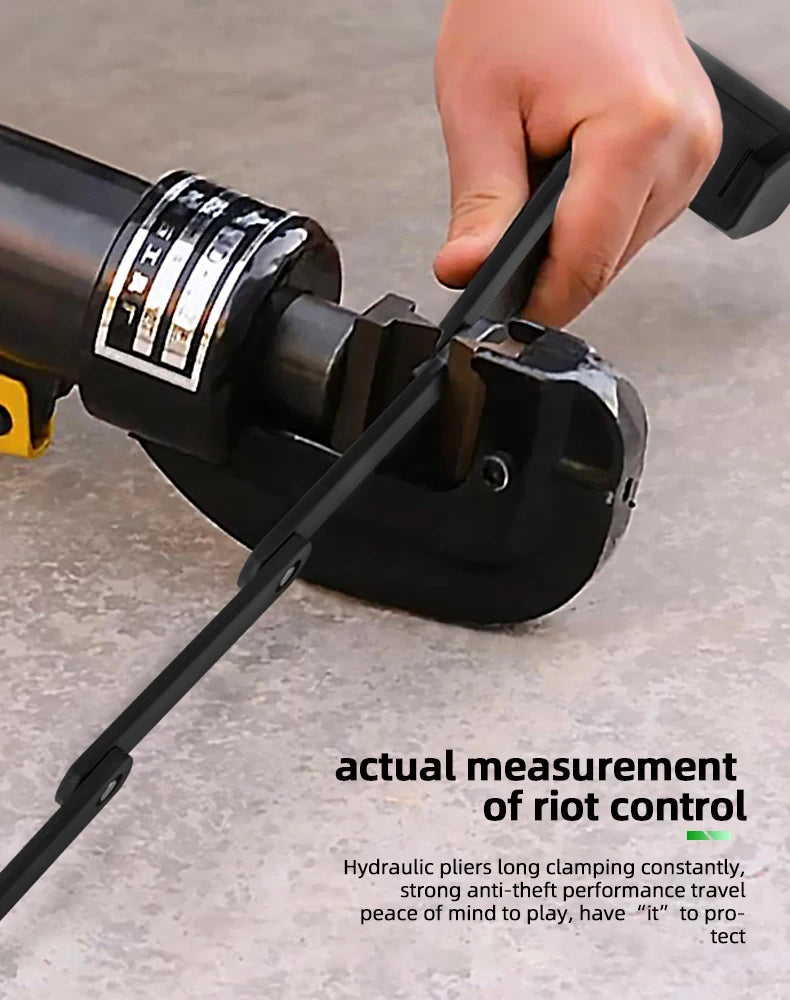 Stainless Steel Fingerprint Bluetooth Folding Bike Waterproof Lock