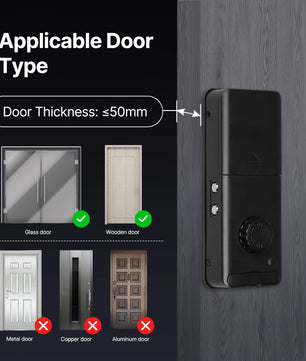 Moes Bluetooth Electronic Smart Magnetic Automatic Door Lock