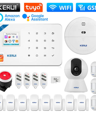 Kerui Plastic Smart Wireless Motion Detector Security Sensor Kit