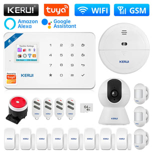 Kerui Plastic Smart Wireless Motion Detector Security Sensor Kit