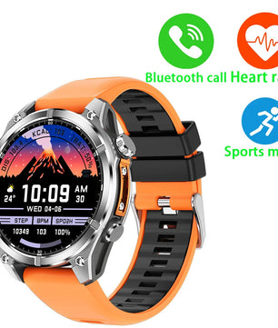 Alloy Waterproof Android Round Shape Bluetooth Smartwatch