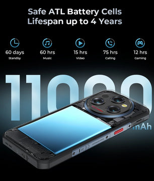 WP35 5G Rugged Android Normal Screen Fast Charging Smartphone