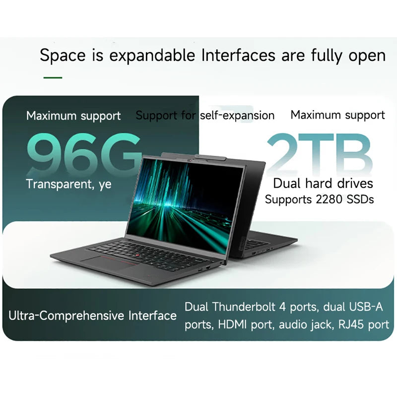 1TB 14.5" 32GB 120Hz Intel Core Ultra 5 225H Lenovo Laptop
