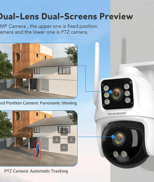 Boavision 4MP 4G Auto Tracking Night Vision Outdoor Dome Camera