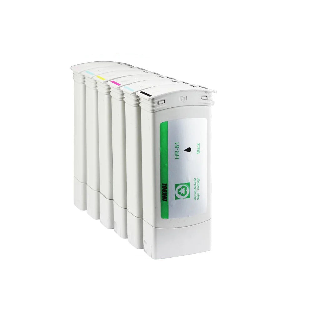 HP81 Ink Cartridge Compatible For HP Designjet 5000 5500ps D5800 Printer