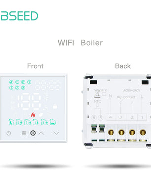Bseed Alloy LED Touch Screen Wifi APP Control Thermostat Module