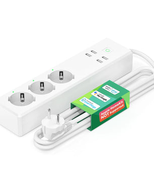 Meross 10A Alloy Smart Power Strip WiFi Surge Protector Socket