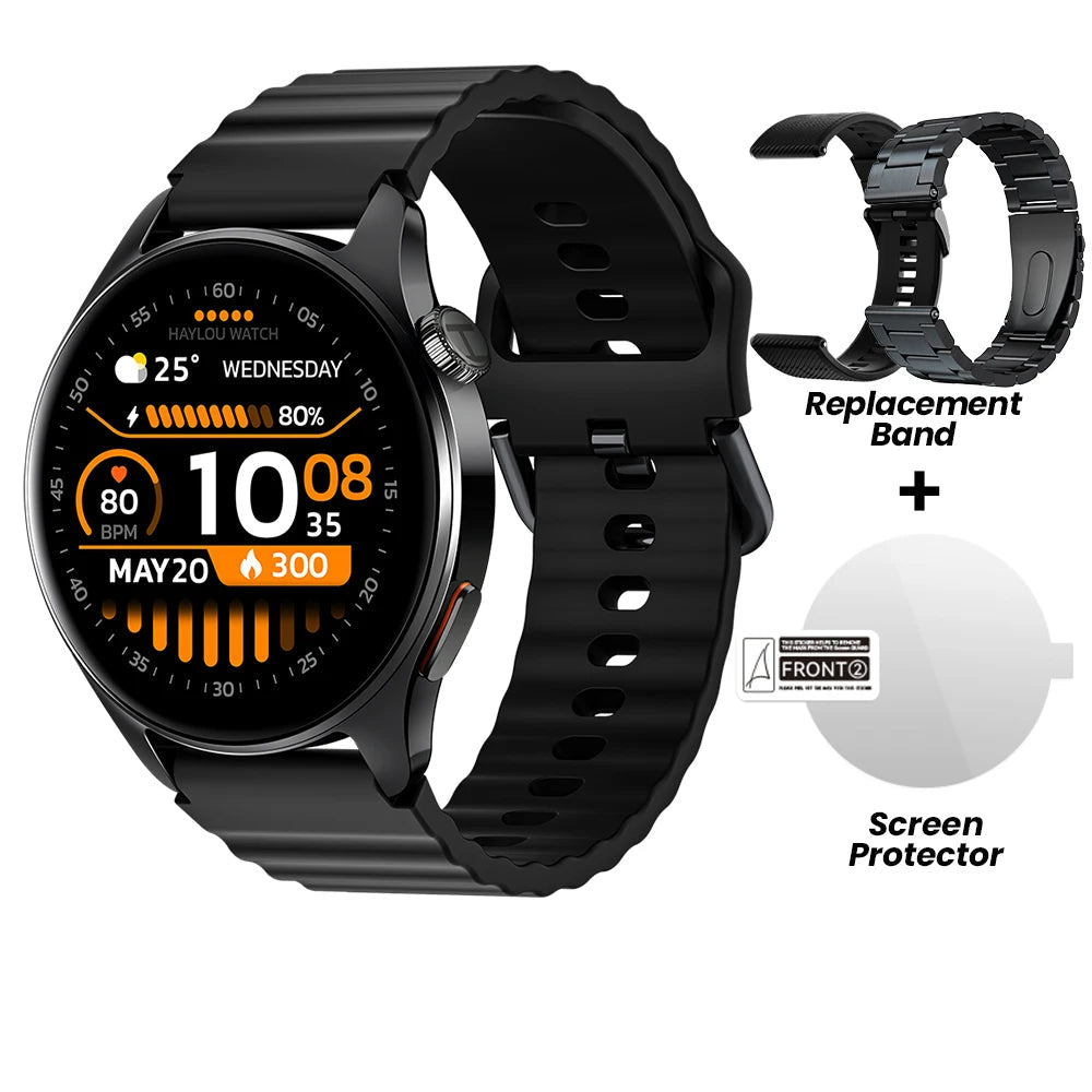 Silica Gel 1.43'' 22mm GPS Waterproof AMOLED Display Smartwatch