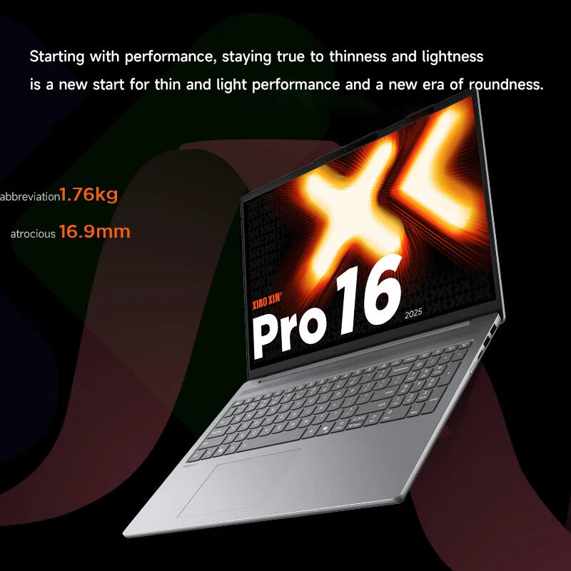 1TB 24GB 16" Xiaoxin Pro16 Ryzen OLED Screen Lenovo laptop