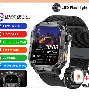 Alloy Waterproof Android Square Shape On-Wrist Smartwatch