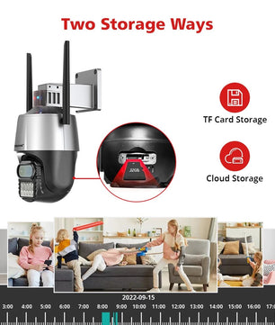 Boavision 8MP Night Vision High Speed Auto Tracking Dome Camera