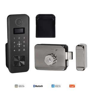 Moes Tuya Bluetooth Fingerprint Password Waterproof Door Lock