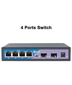 2.5G Ethernet Switch Network Switch CCTV Security IP Camera