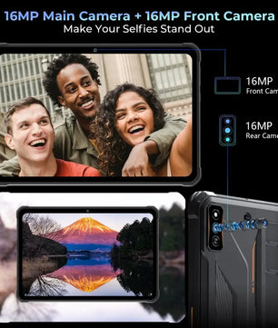 7500mAh 16MP 6GB RAM 256GB ROM HOTWAV R7 Rugged Tablet